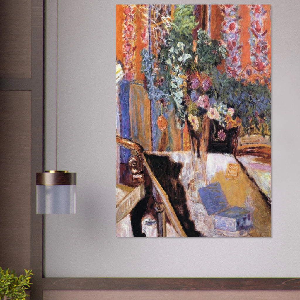Interior with Flowers Poster | Pierre Bonnard Poster | Pierre Bonnard Shop