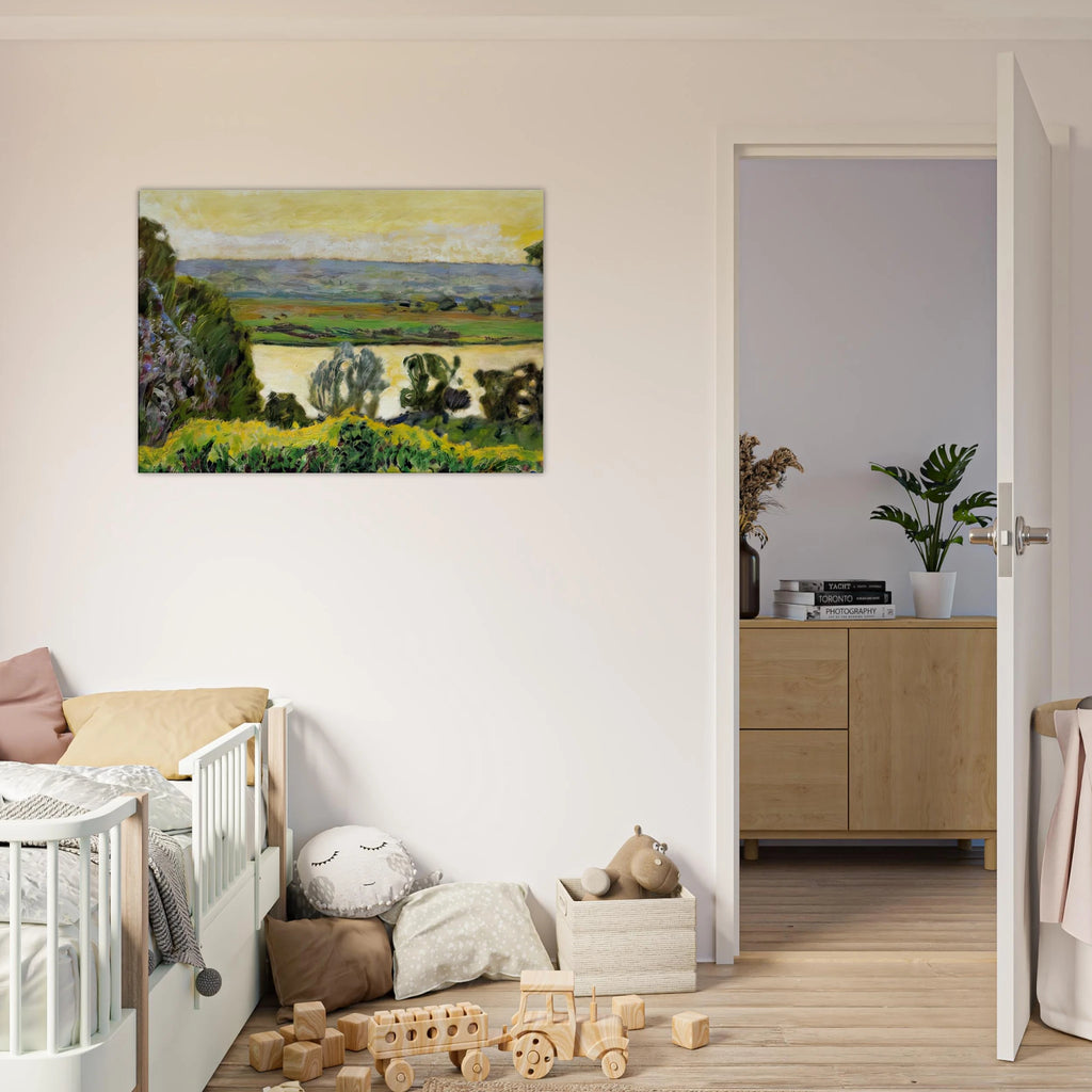Landscape at Vernon Canvas | Pierre Bonnard Canvas | Pierre Bonnard Shop