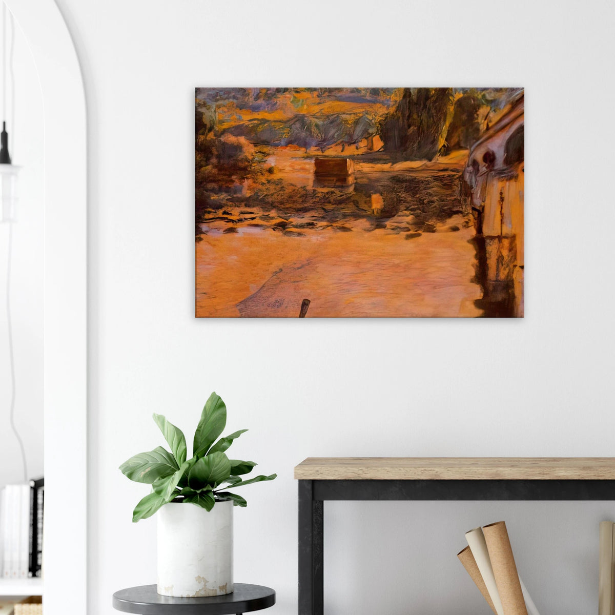 The Pont de Vernon Canvas | Pierre Bonnard Canvas | Pierre Bonnard Shop