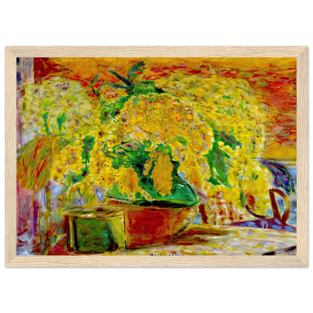 Bunch of Mimosa Framed Poster | Pierre Bonnard Framed Prints Wall Art | Pierre Bonnard Shop