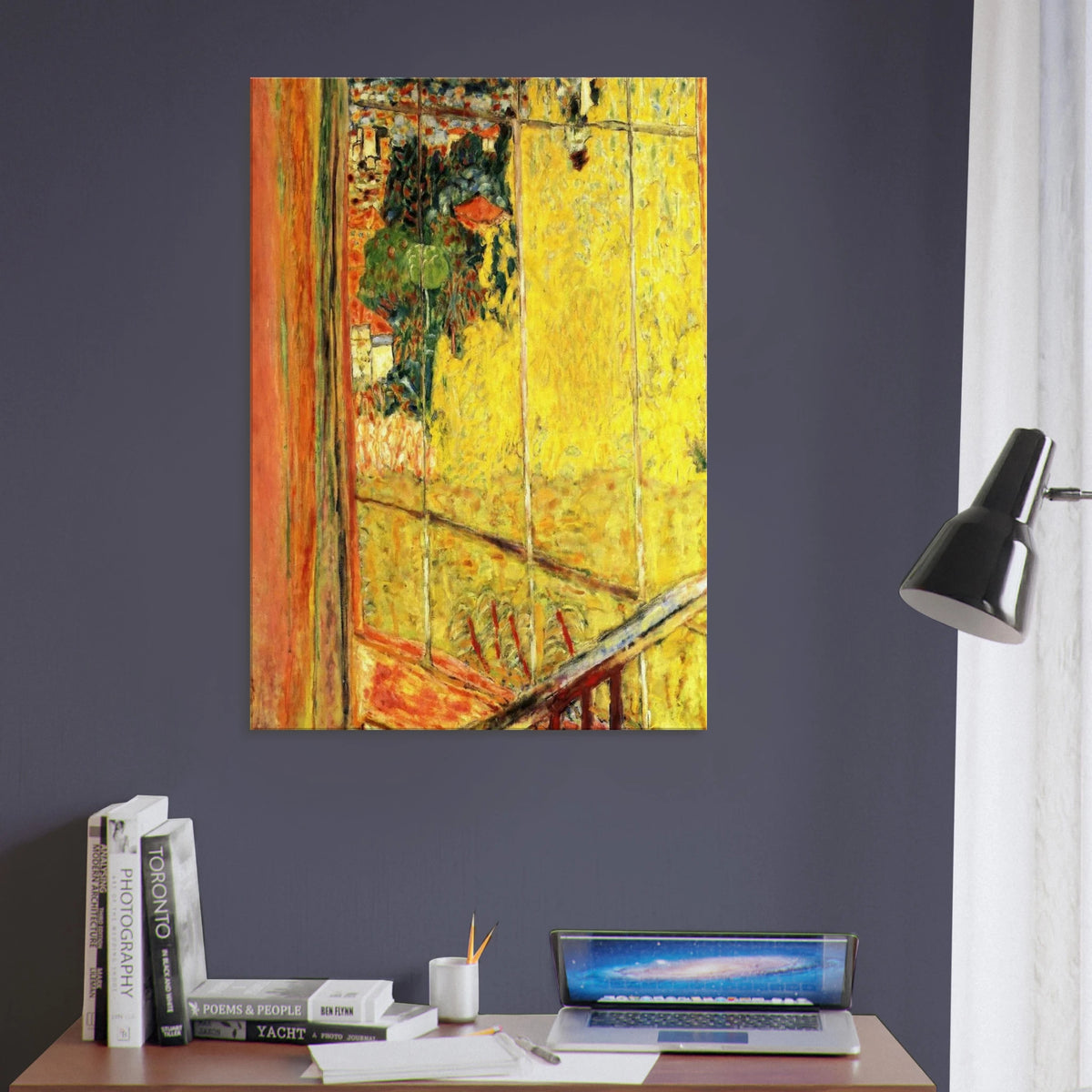 The workshop with Mimosa Canvas | Pierre Bonnard Canvas | Pierre Bonnard Shop