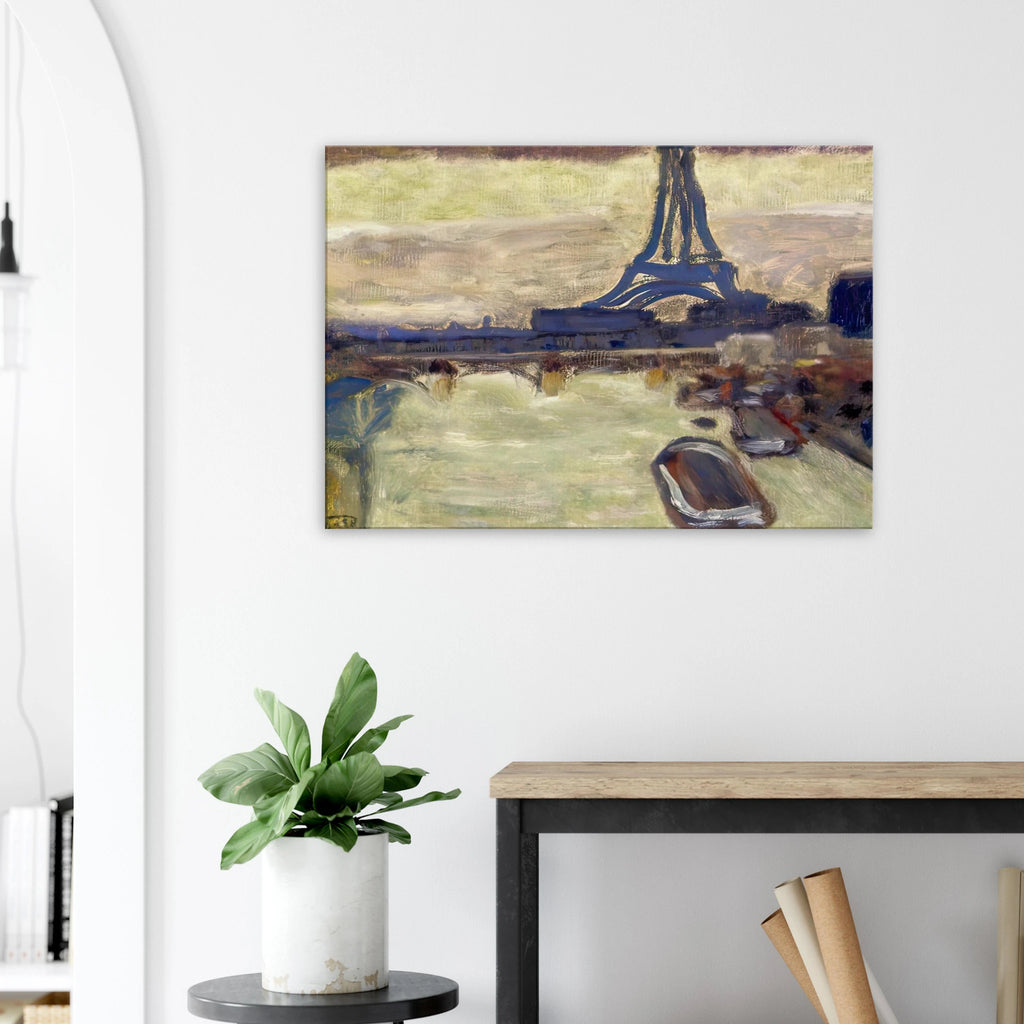Eiffel Tower and The Seine Canvas | Pierre Bonnard Canvas | Pierre Bonnard Shop