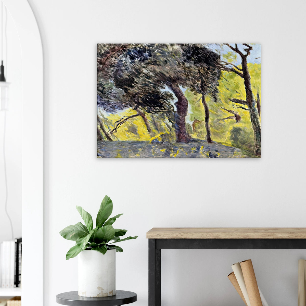 In the Woods (study) Canvas | Pierre Bonnard Canvas | Pierre Bonnard Shop
