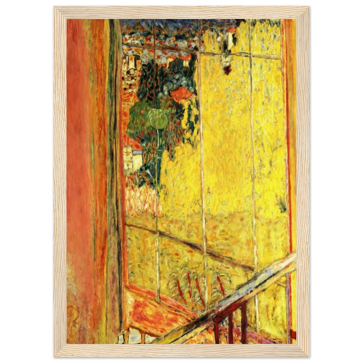 The workshop with Mimosa Framed Poster | Pierre Bonnard Framed Prints Wall Art | Pierre Bonnard Shop