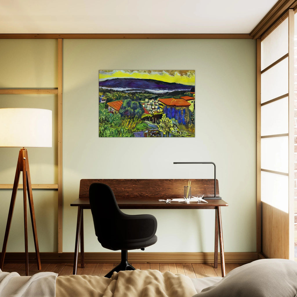 Red Roofs in Cannet Canvas | Pierre Bonnard Canvas | Pierre Bonnard Shop