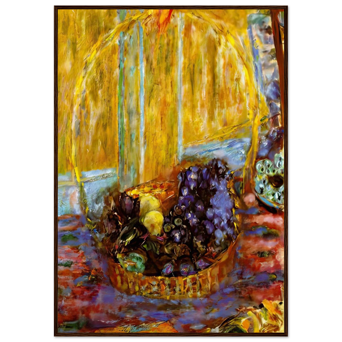 Fruit Basket Framed Poster | Pierre Bonnard Framed Prints Wall Art | Pierre Bonnard Shop