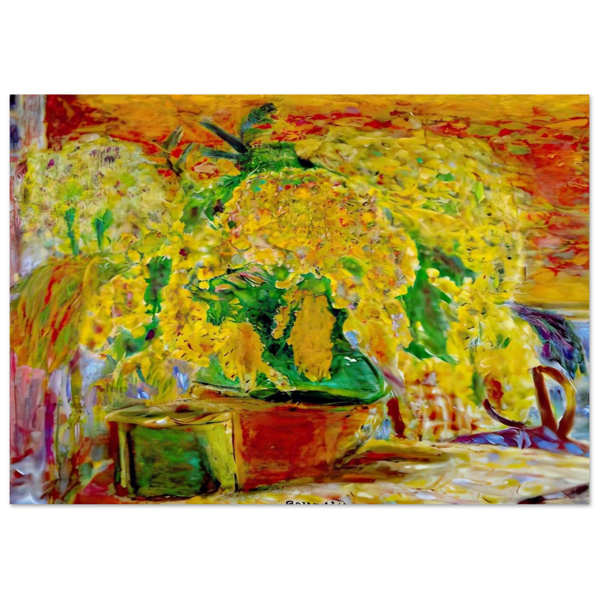 Bunch of Mimosa Poster | Pierre Bonnard Poster | Pierre Bonnard Shop