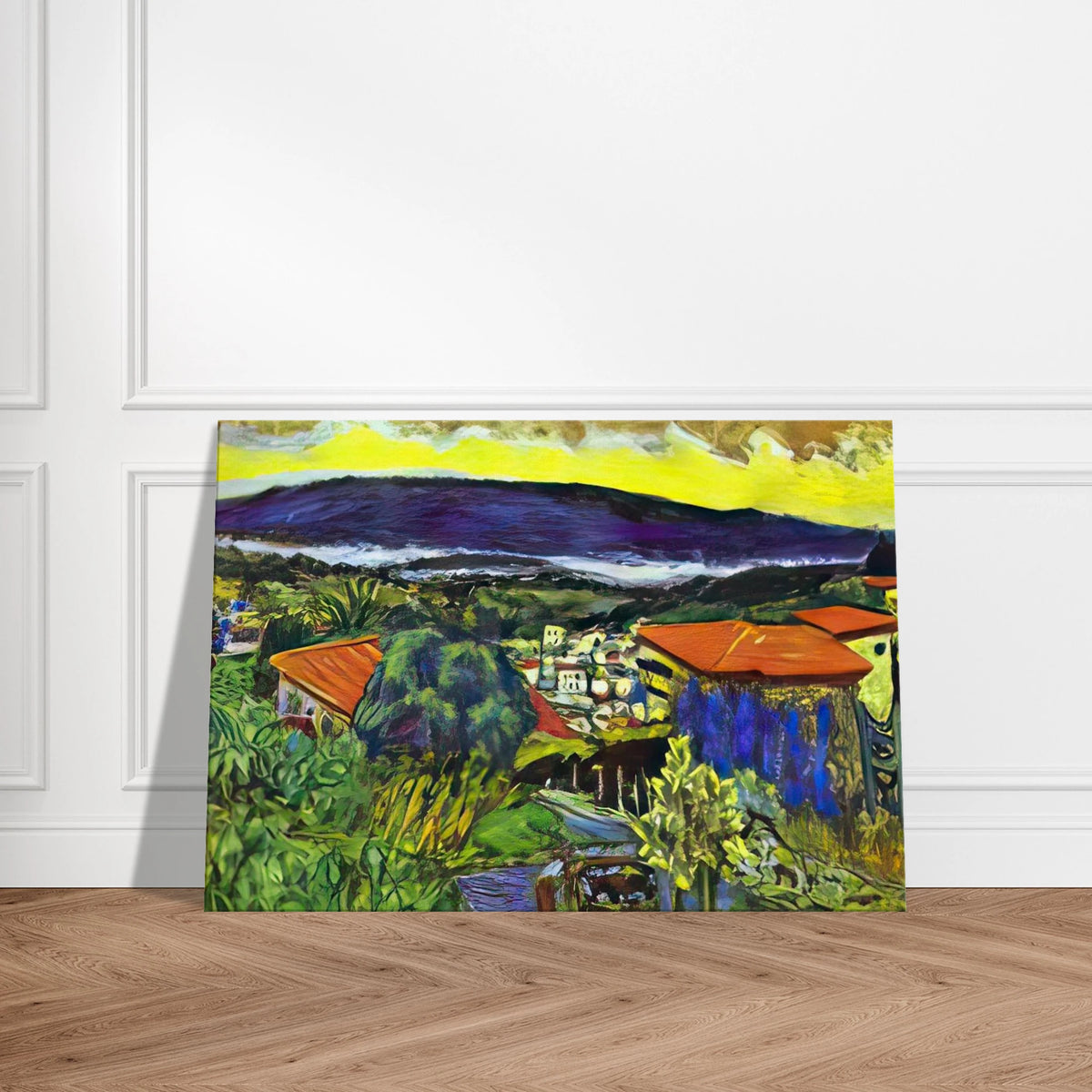 Red Roofs in Cannet Canvas | Pierre Bonnard Canvas | Pierre Bonnard Shop