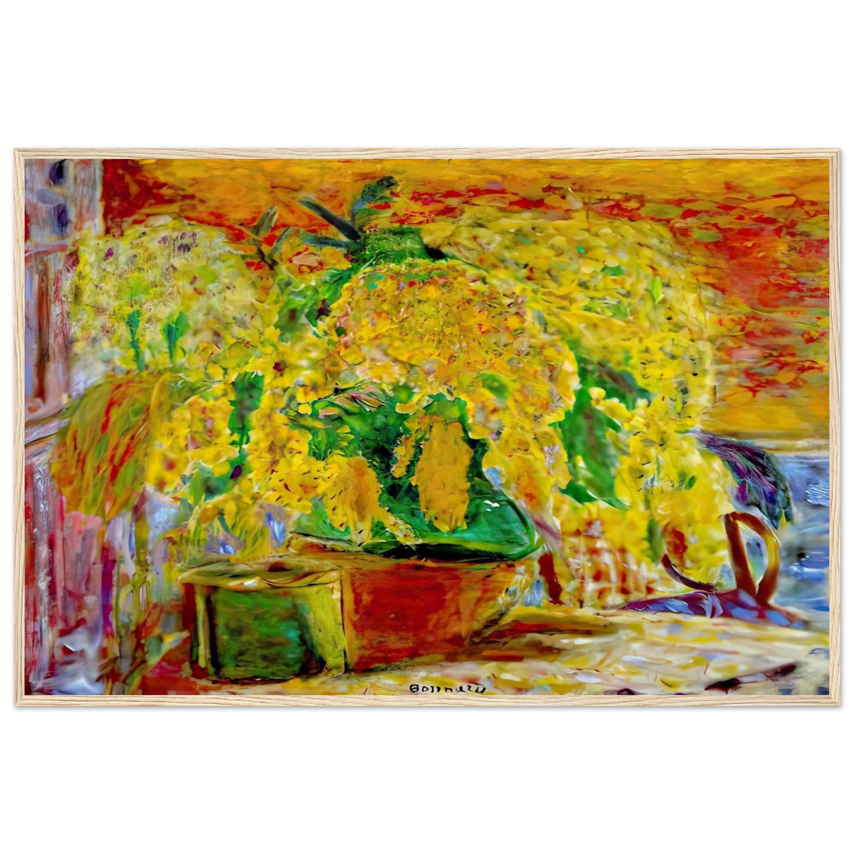 Bunch of Mimosa Framed Poster | Pierre Bonnard Framed Prints Wall Art | Pierre Bonnard Shop