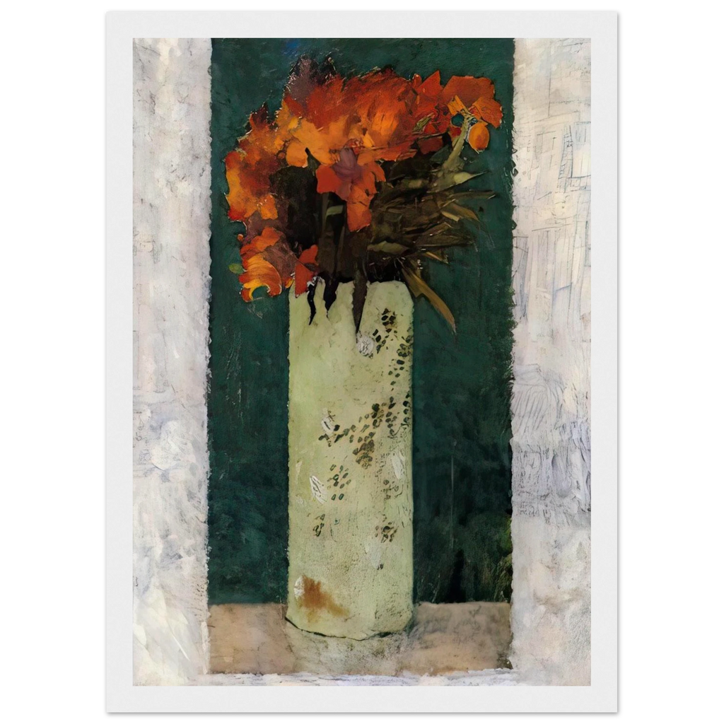 Pot of Flowers Framed Poster | Pierre Bonnard Framed Prints Wall Art | Pierre Bonnard Shop