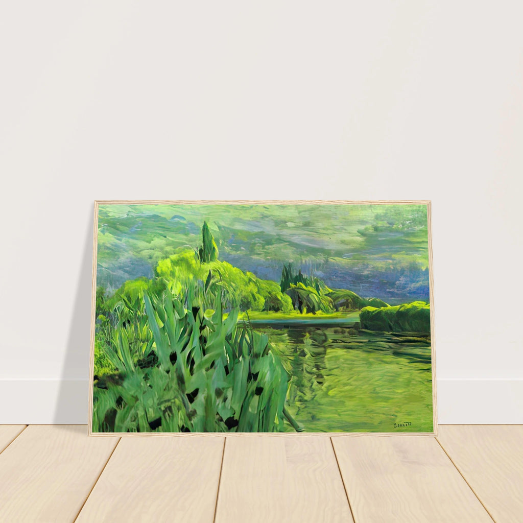 The Seine Framed Poster | Pierre Bonnard Framed Prints Wall Art | Pierre Bonnard Shop