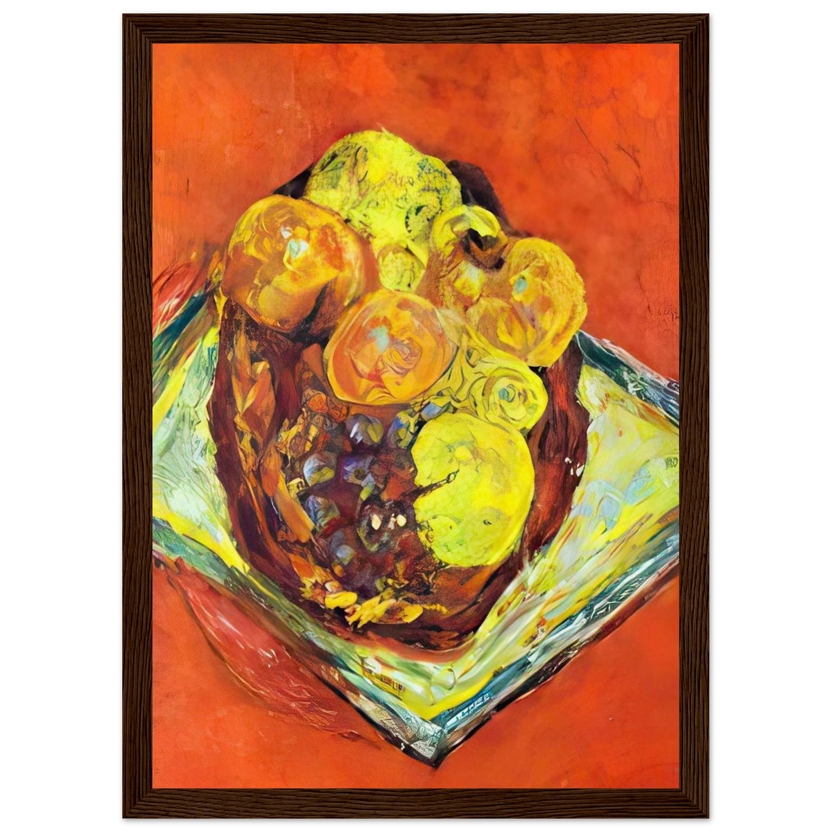 Peaches and Grapes Framed Poster | Pierre Bonnard Framed Prints Wall Art | Pierre Bonnard Shop