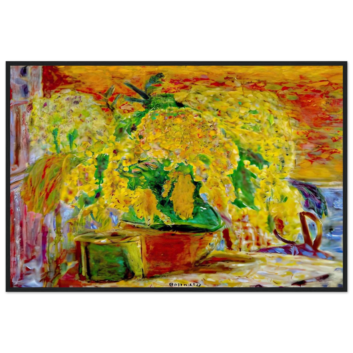Bunch of Mimosa Framed Poster | Pierre Bonnard Framed Prints Wall Art | Pierre Bonnard Shop