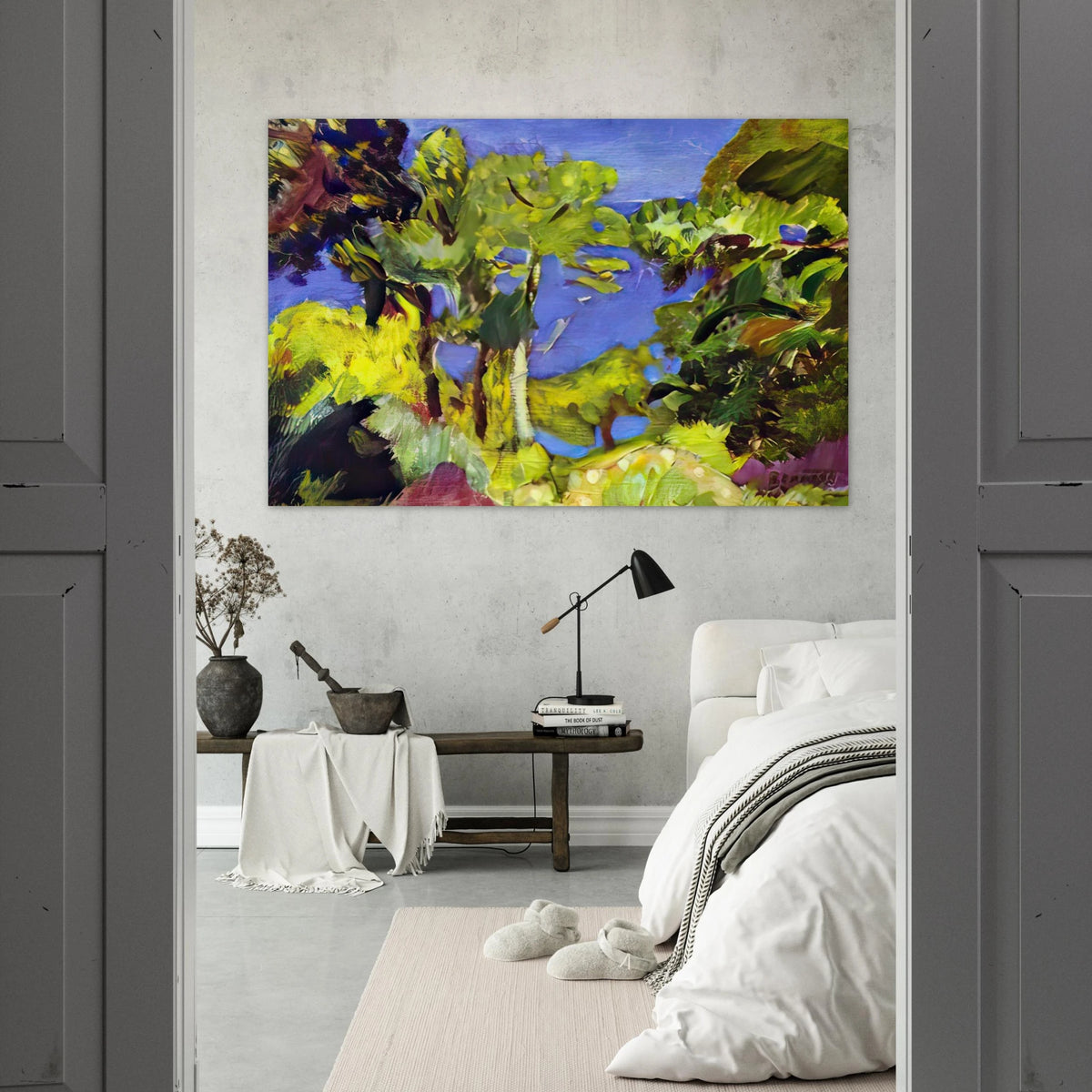 Landscape of Cote d Azur Poster | Pierre Bonnard Poster | Pierre Bonnard Shop