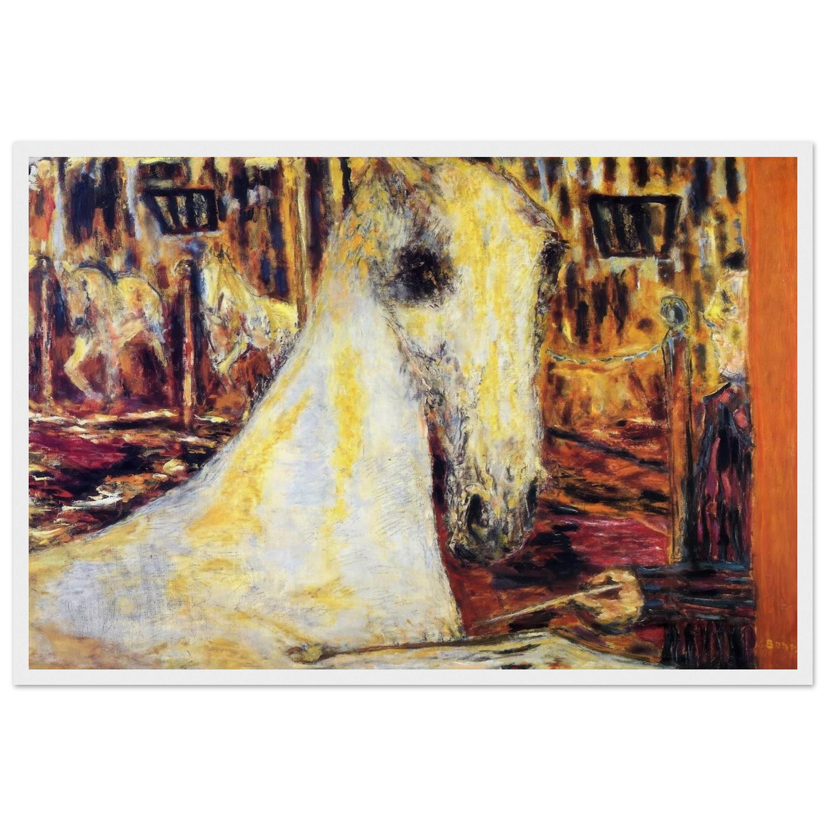 The Circus Horse Framed Poster | Pierre Bonnard Framed Prints Wall Art | Pierre Bonnard Shop