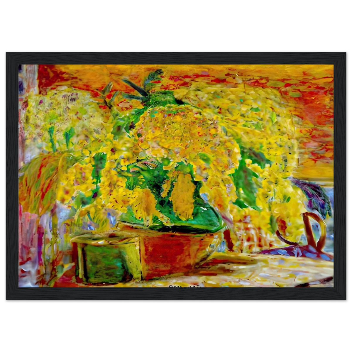 Bunch of Mimosa Framed Poster | Pierre Bonnard Framed Prints Wall Art | Pierre Bonnard Shop