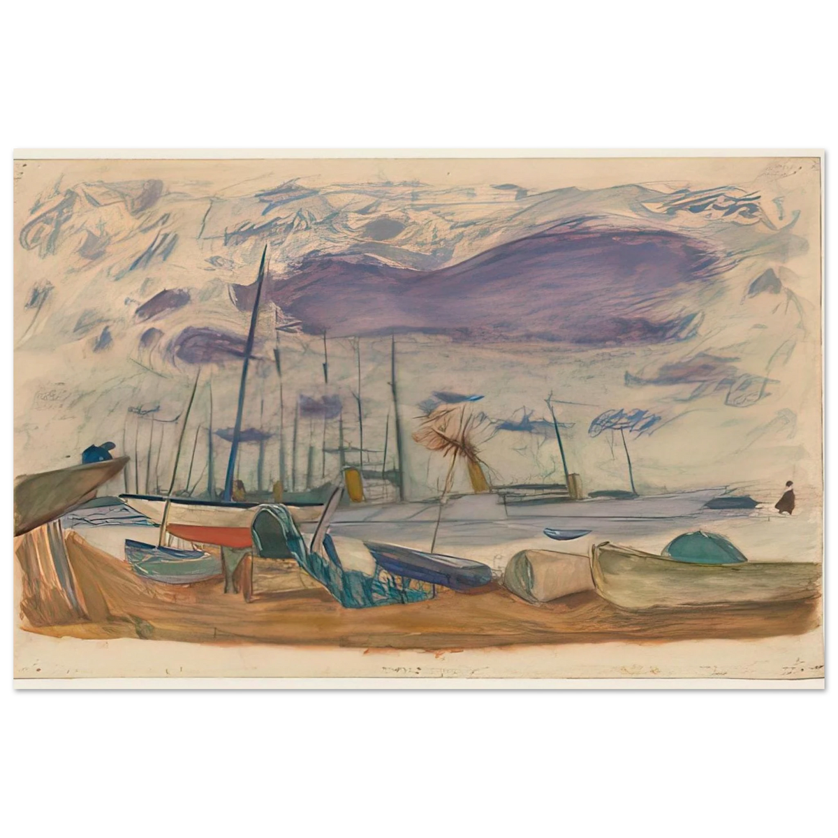 Le Port de Cannes Poster | Pierre Bonnard Poster | Pierre Bonnard Shop