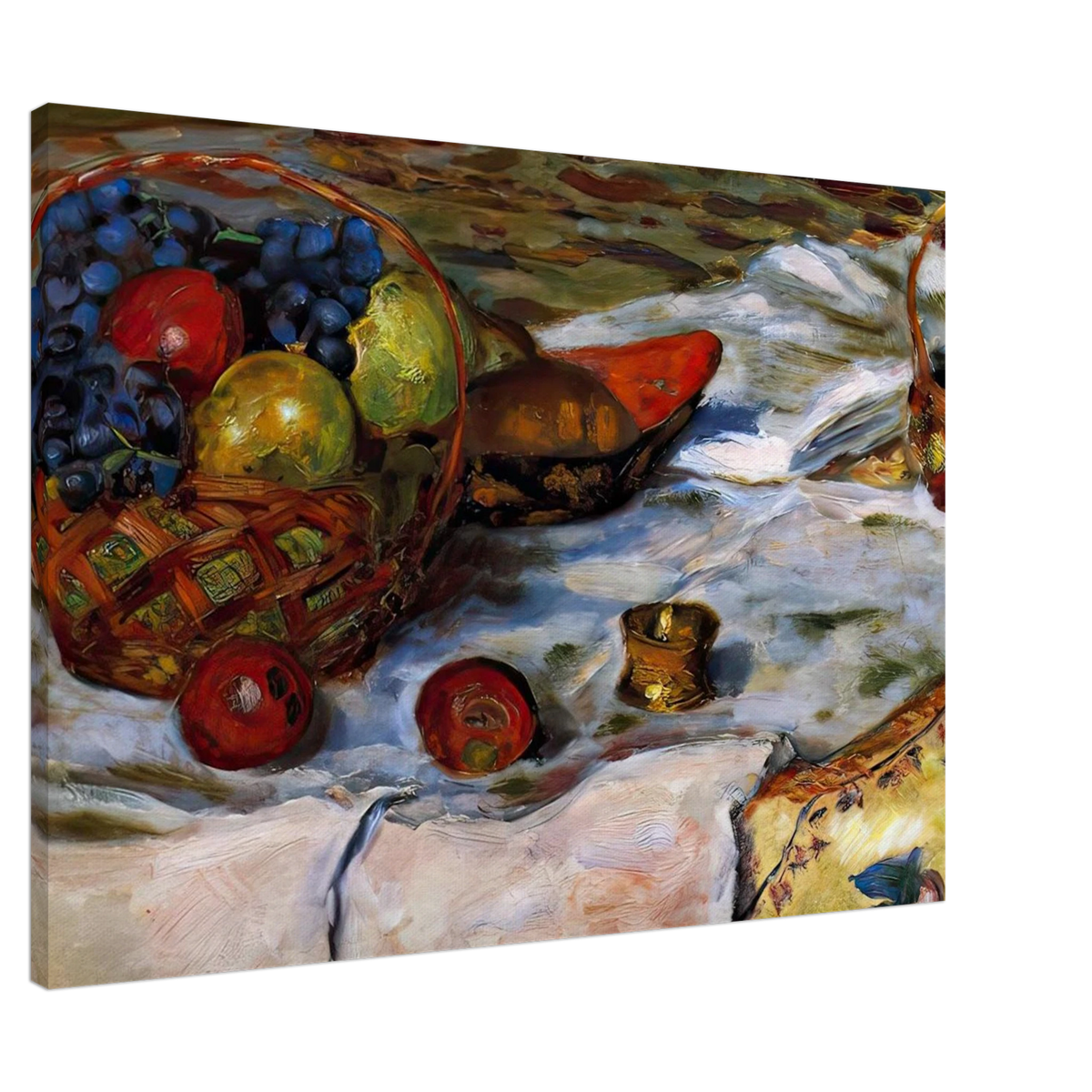 Still LIfe with Earthenware Dish Canvas | Pierre Bonnard Canvas | Pierre Bonnard Shop