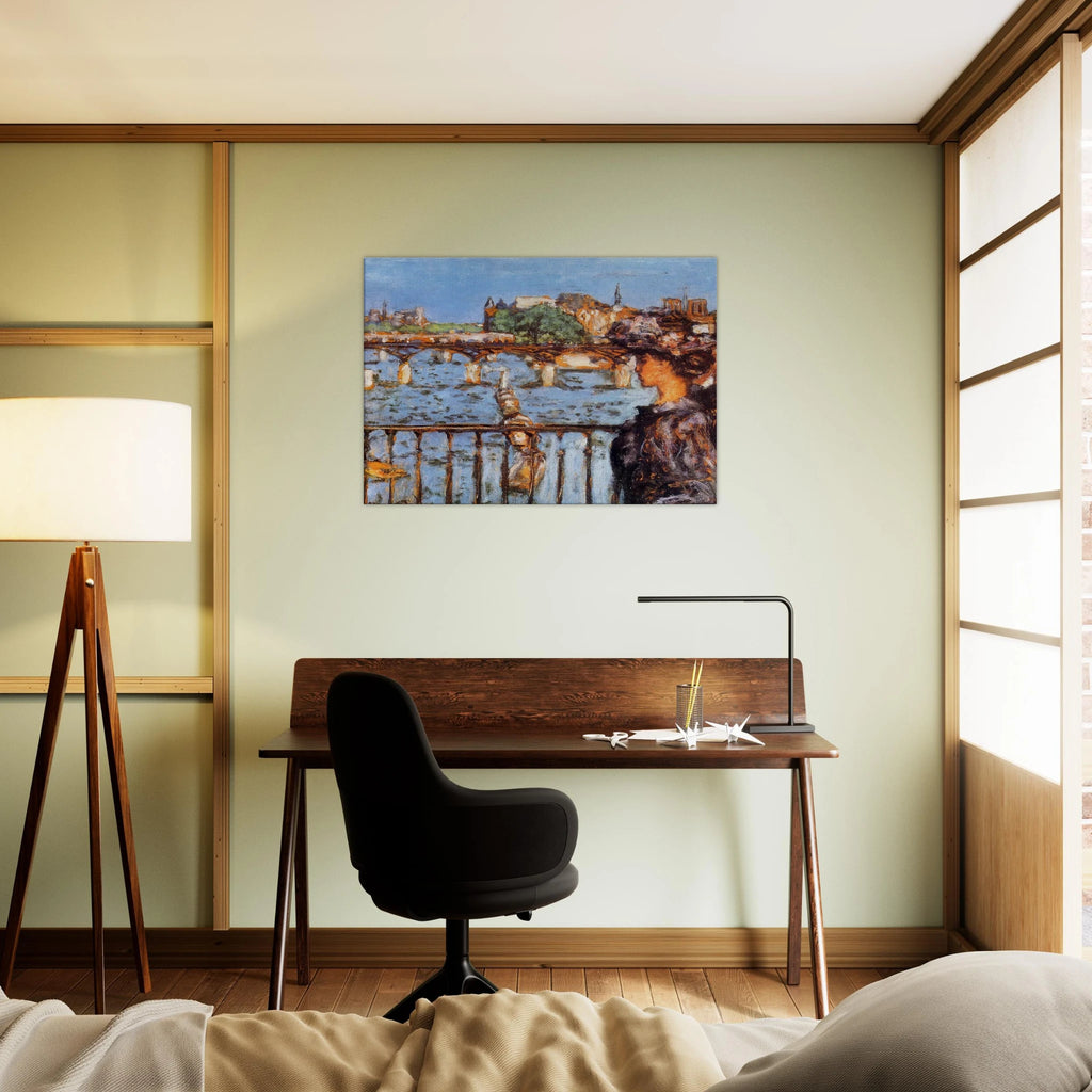The Pont des Arts Canvas | Pierre Bonnard Canvas | Pierre Bonnard Shop