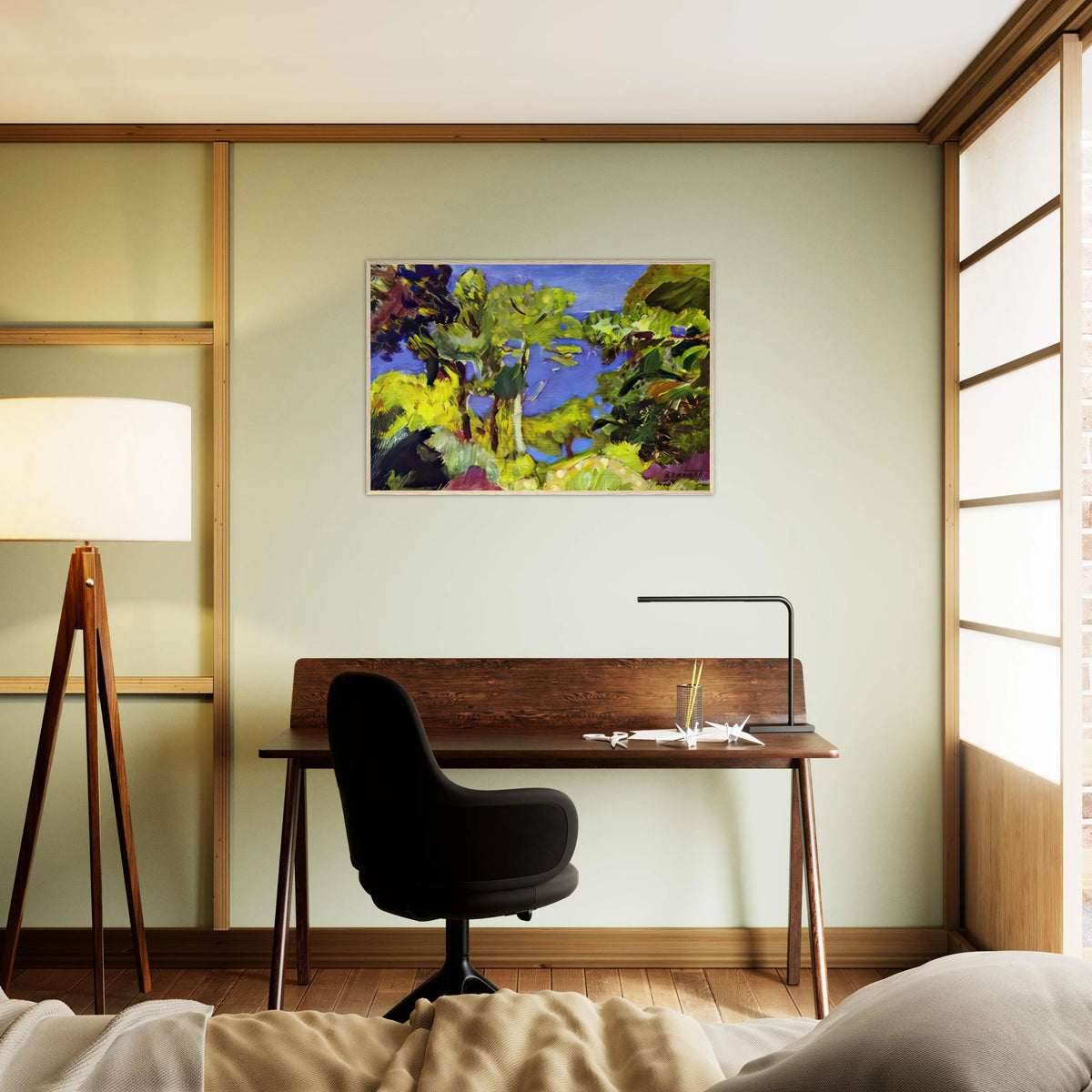 Landscape of Cote d Azur Framed Poster | Pierre Bonnard Framed Prints Wall Art | Pierre Bonnard Shop