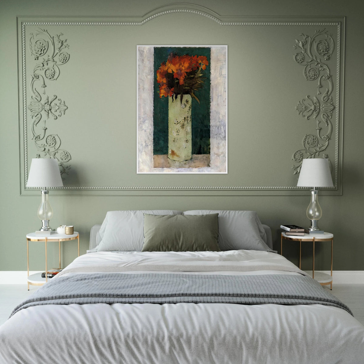 Pot of Flowers Framed Poster | Pierre Bonnard Framed Prints Wall Art | Pierre Bonnard Shop