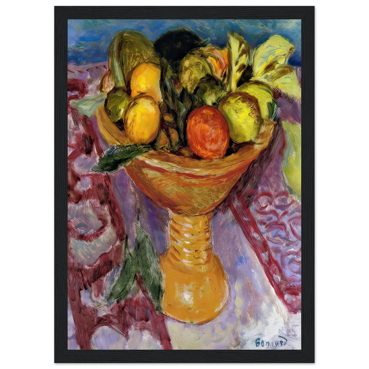 Fruit Bowl Framed Poster | Pierre Bonnard Framed Prints Wall Art | Pierre Bonnard Shop