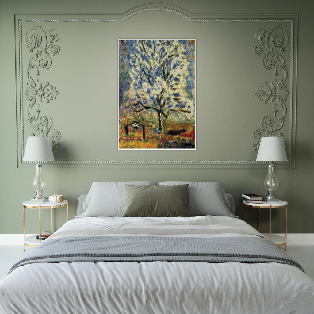The almond tree in blossom Framed Poster | Pierre Bonnard Framed Prints Wall Art | Pierre Bonnard Shop