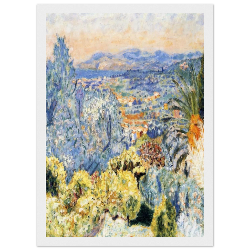 The Cote d'Azur Framed Poster | Pierre Bonnard Framed Prints Wall Art | Pierre Bonnard Shop