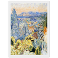 The Cote d'Azur Framed Poster | Pierre Bonnard Framed Prints Wall Art | Pierre Bonnard Shop