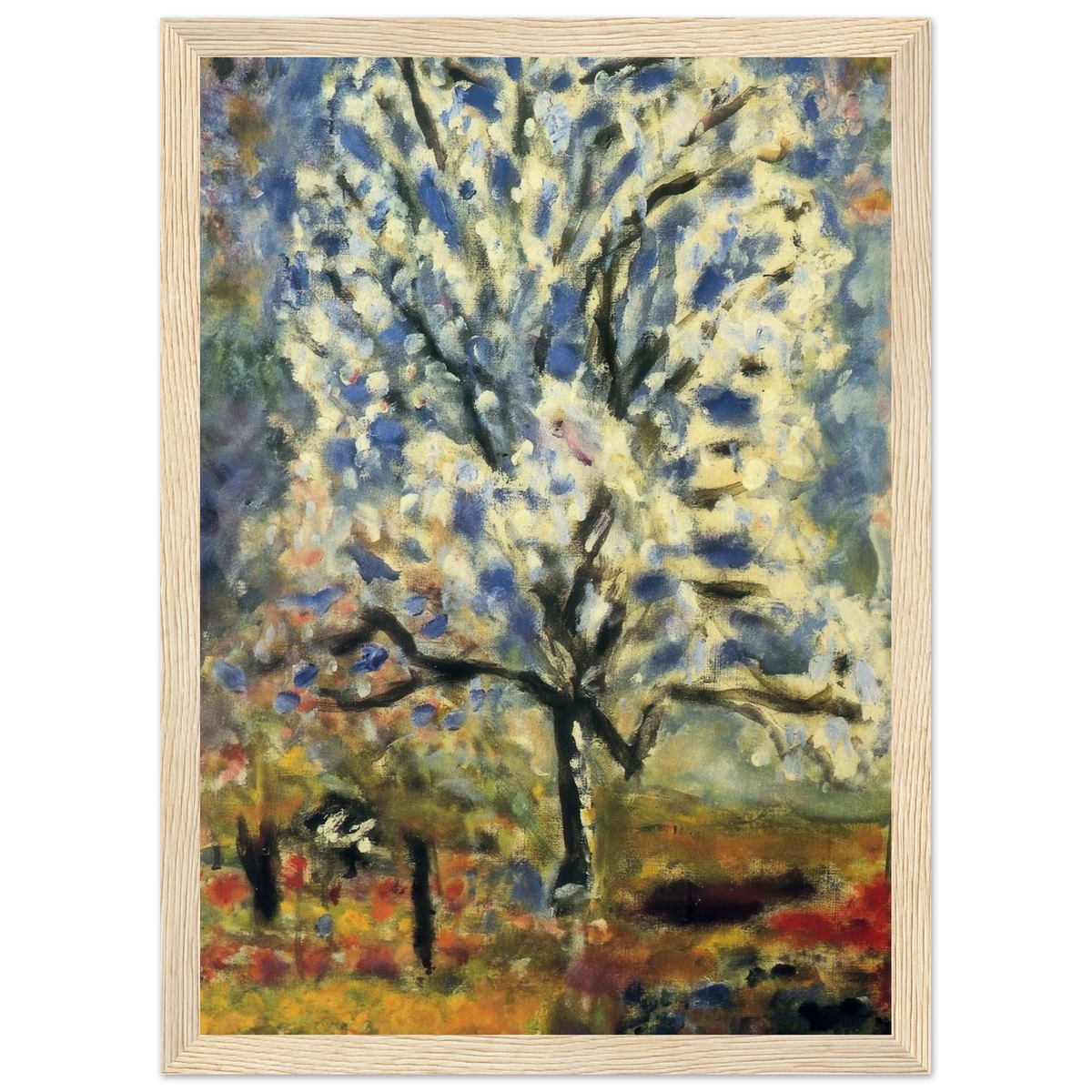 The almond tree in blossom Framed Poster | Pierre Bonnard Framed Prints Wall Art | Pierre Bonnard Shop