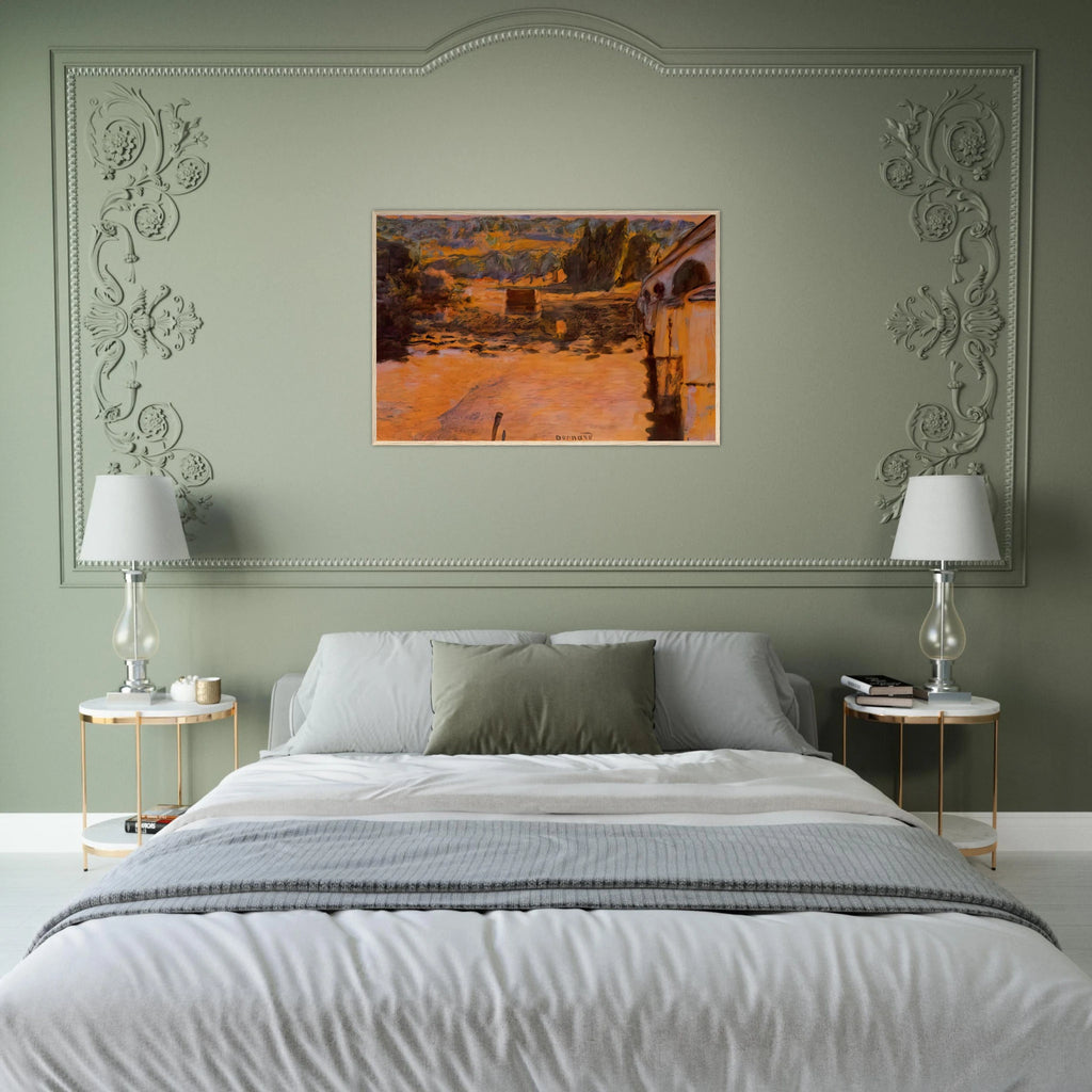 The Pont de Vernon Framed Poster | Pierre Bonnard Framed Prints Wall Art | Pierre Bonnard Shop
