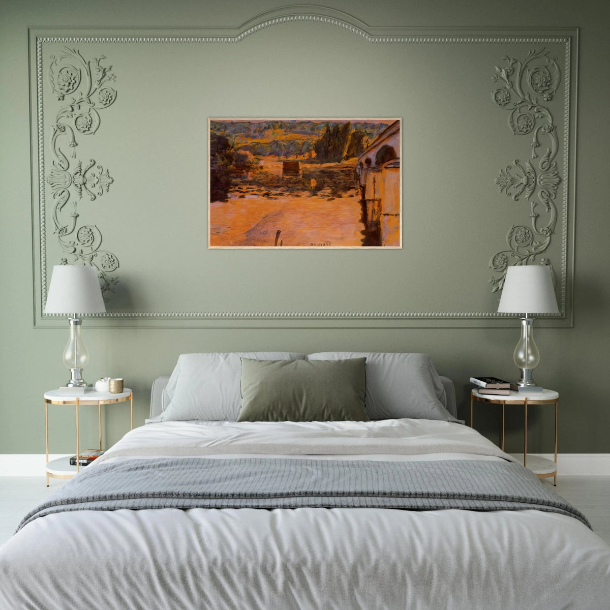 The Pont de Vernon Framed Poster | Pierre Bonnard Framed Prints Wall Art | Pierre Bonnard Shop