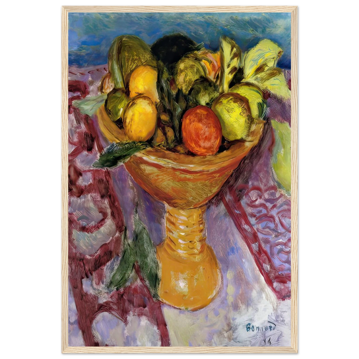 Fruit Bowl Framed Poster | Pierre Bonnard Framed Prints Wall Art | Pierre Bonnard Shop