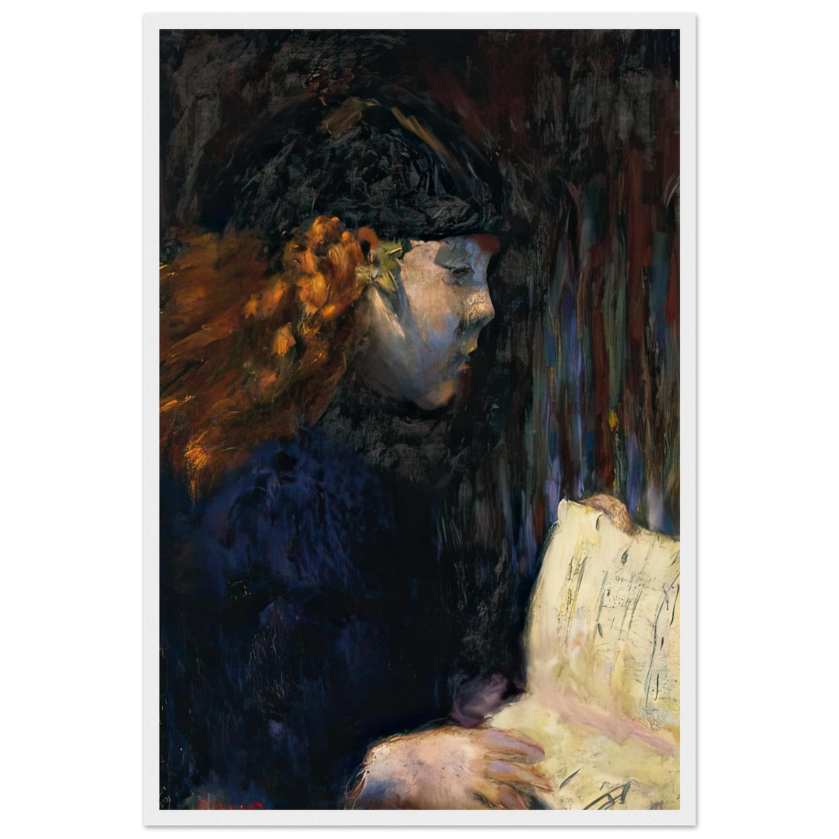 The Solfege Framed Poster | Pierre Bonnard Framed Prints Wall Art | Pierre Bonnard Shop