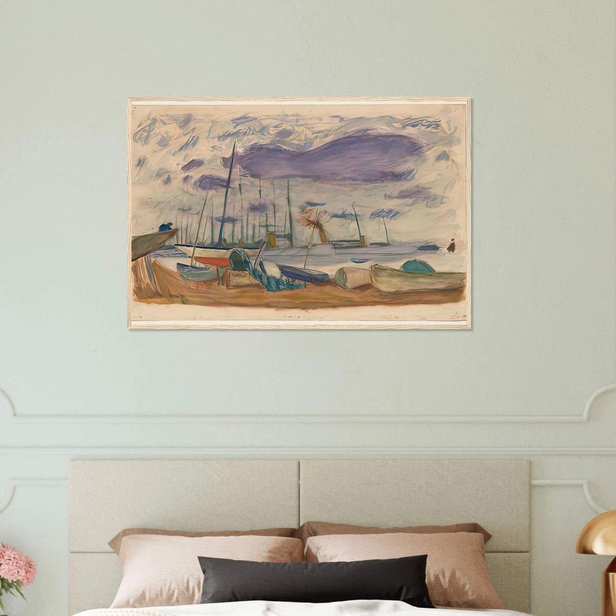 Le Port de Cannes Framed Poster | Pierre Bonnard Framed Prints Wall Art | Pierre Bonnard Shop