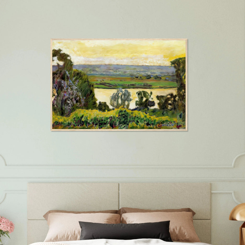 Landscape at Vernon Framed Poster | Pierre Bonnard Framed Prints Wall Art | Pierre Bonnard Shop
