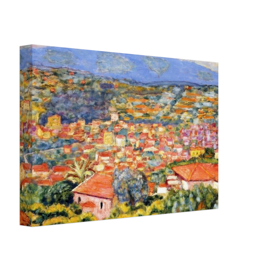 View of Le Cannet, Roofs Canvas | Pierre Bonnard Canvas | Pierre Bonnard Shop