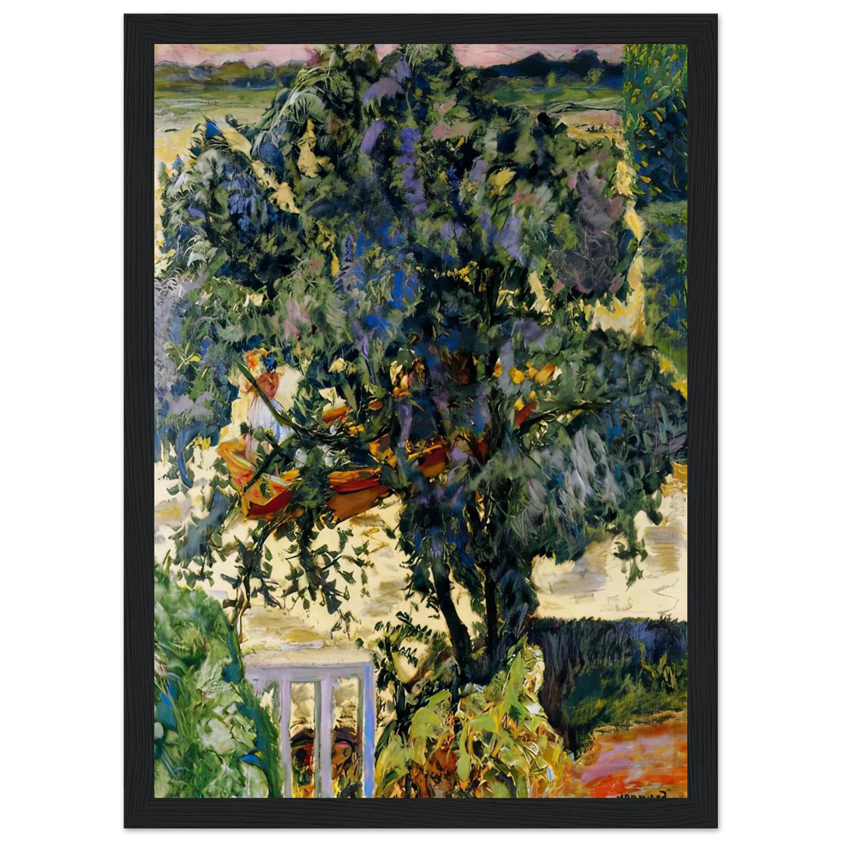 Tree by the River Framed Poster | Pierre Bonnard Framed Prints Wall Art | Pierre Bonnard Shop