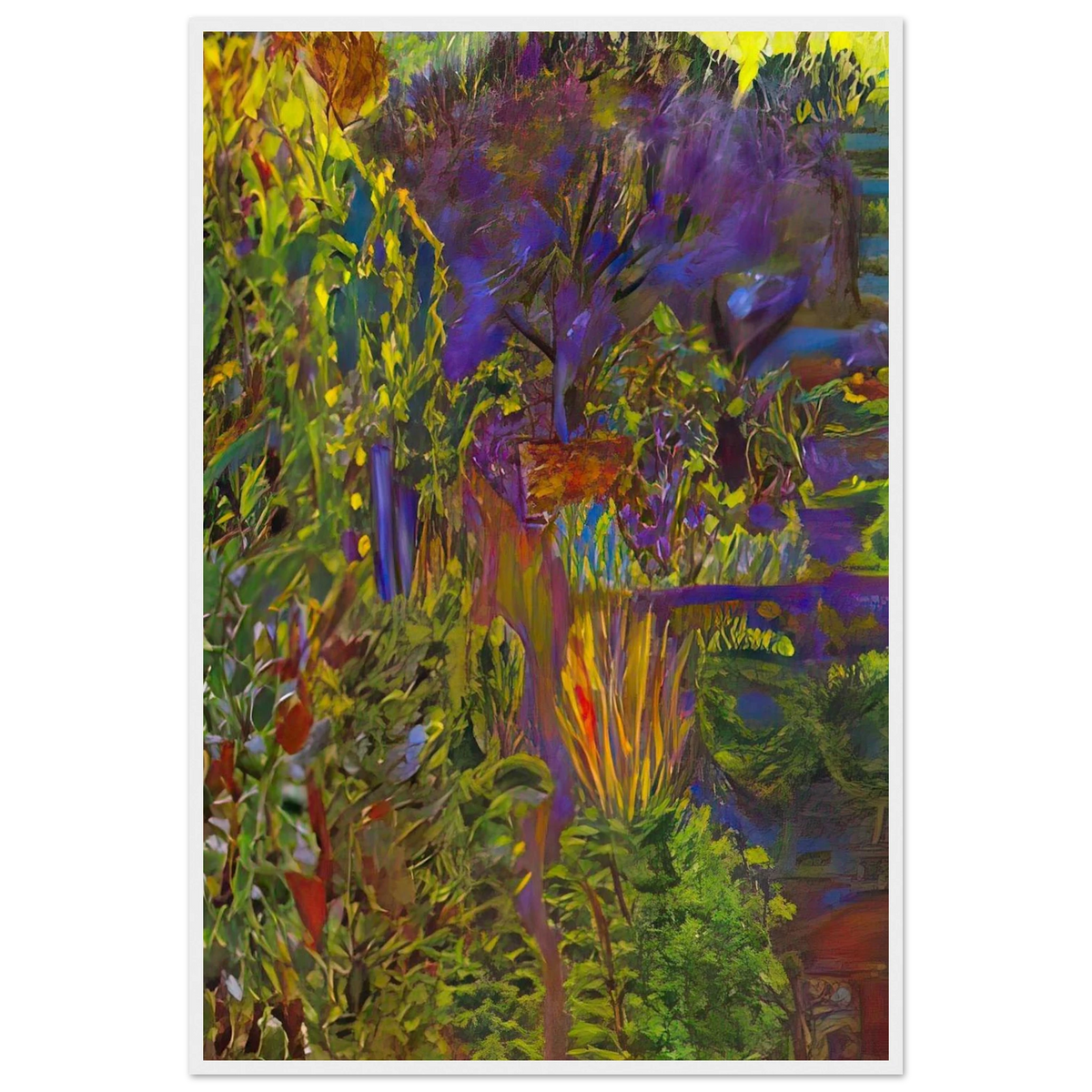 Garden at Midday Framed Poster | Pierre Bonnard Framed Prints Wall Art | Pierre Bonnard Shop