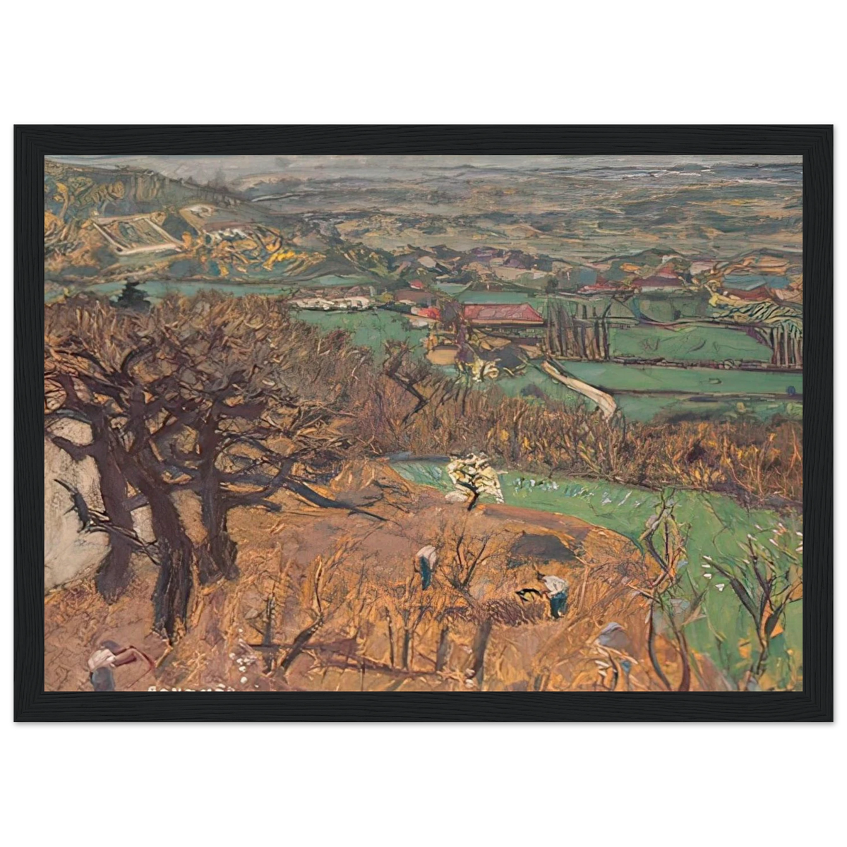 Dauphine Landscape Framed Poster | Pierre Bonnard Framed Prints Wall Art | Pierre Bonnard Shop