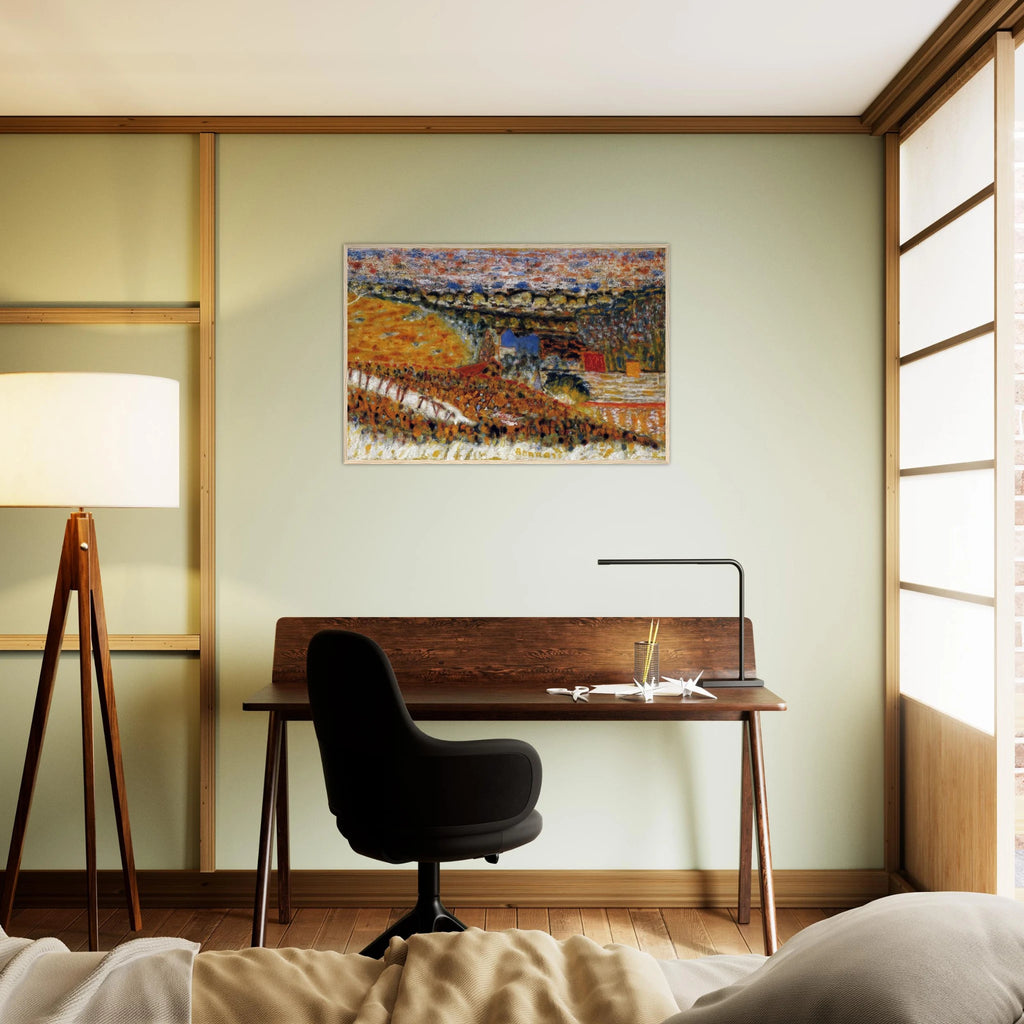 Autumn View Framed Poster | Pierre Bonnard Framed Prints Wall Art | Pierre Bonnard Shop