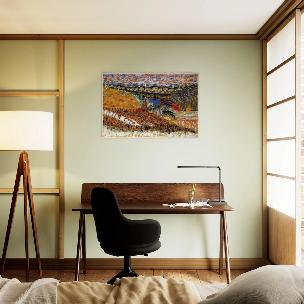 Autumn View Framed Poster | Pierre Bonnard Framed Prints Wall Art | Pierre Bonnard Shop