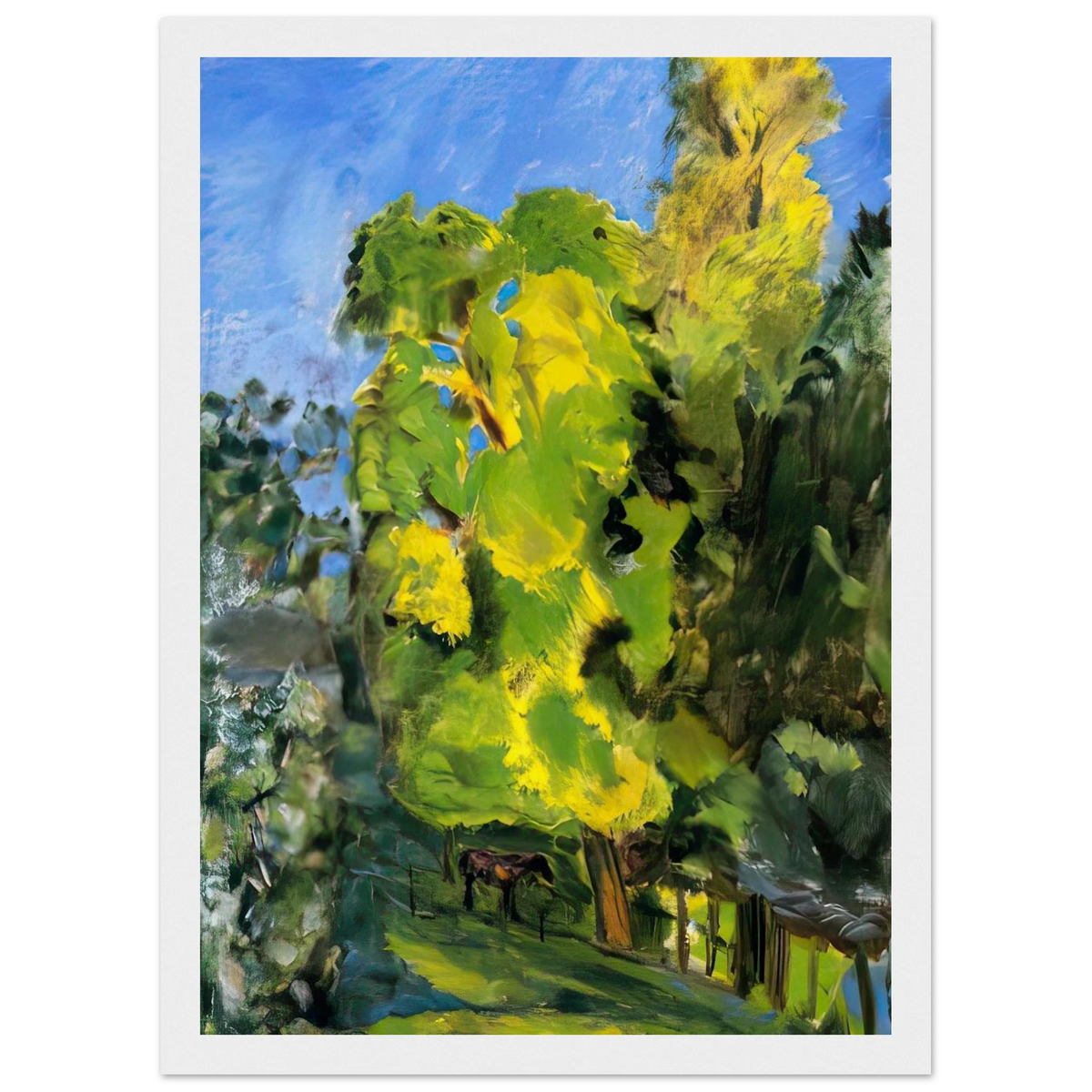 The Pony Framed Poster | Pierre Bonnard Framed Prints Wall Art | Pierre Bonnard Shop