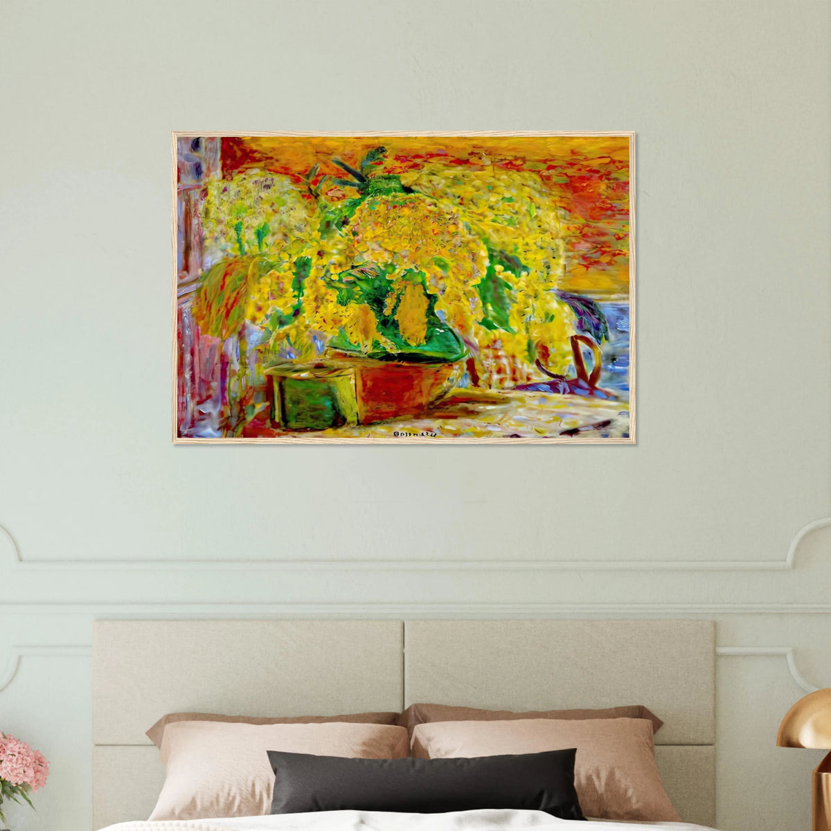 Bunch of Mimosa Framed Poster | Pierre Bonnard Framed Prints Wall Art | Pierre Bonnard Shop