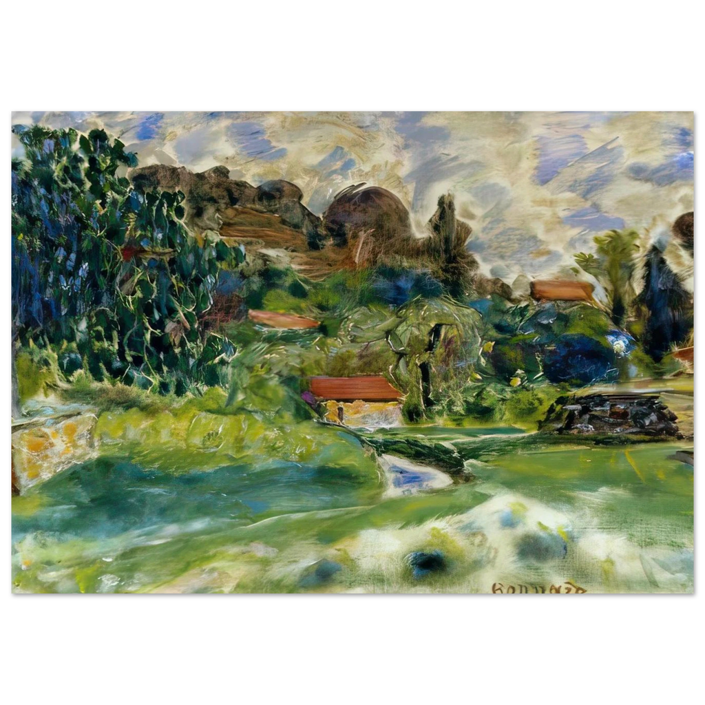 Cagnes Landscape Poster | Pierre Bonnard Poster | Pierre Bonnard Shop