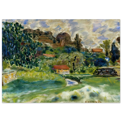 Cagnes Landscape Poster | Pierre Bonnard Poster | Pierre Bonnard Shop