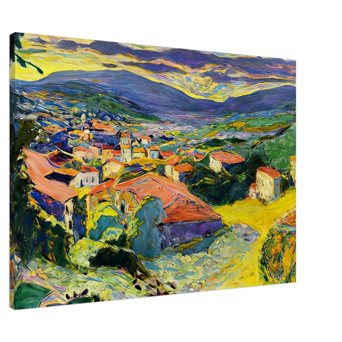 Landscape at Le Cannet Canvas | Pierre Bonnard Canvas | Pierre Bonnard Shop