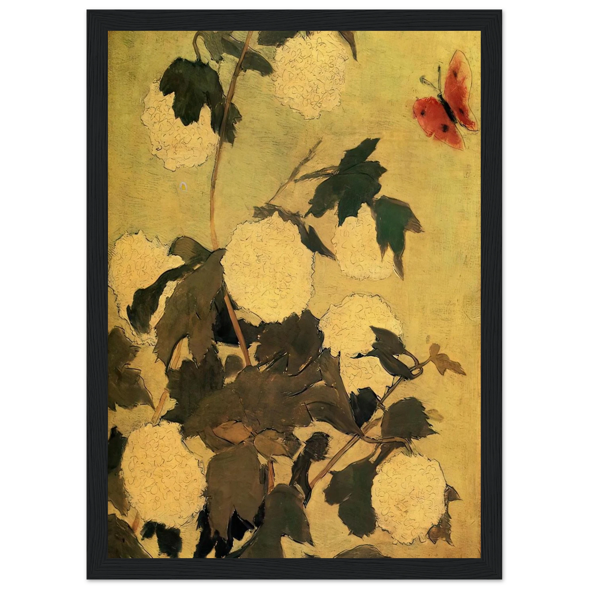Snowballs Framed Poster | Pierre Bonnard Framed Prints Wall Art | Pierre Bonnard Shop