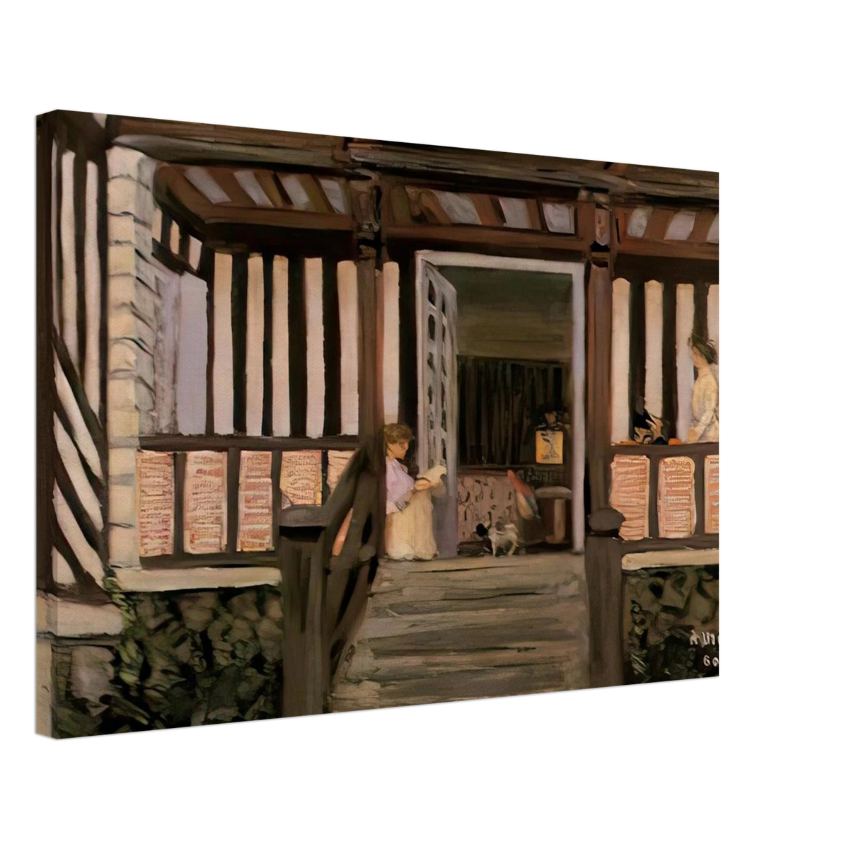 The House of Misia Sert Canvas | Pierre Bonnard Canvas | Pierre Bonnard Shop