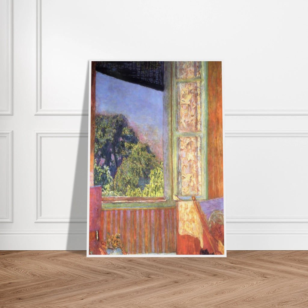 The Open Window Framed Poster | Pierre Bonnard Framed Prints Wall Art | Pierre Bonnard Shop